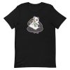 unisex-staple-t-shirt-black-front-6a1958784cc8e.jpg Panda Eating T-Shirt