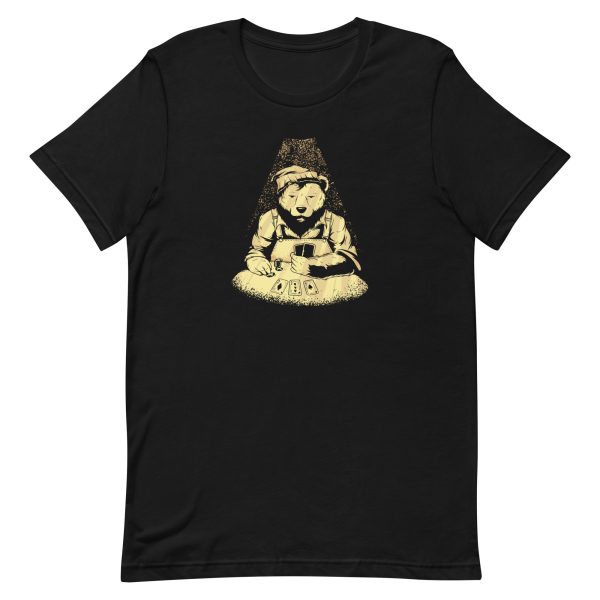 unisex-staple-t-shirt-black-front-6a19598e0caed.jpg Poker Bear T-Shirt