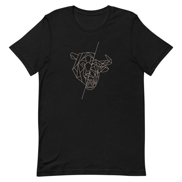 unisex-staple-t-shirt-black-front-6a1960b13b17d.jpg Bear and Bull T-Shirt