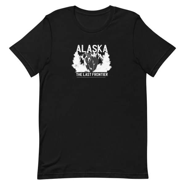 unisex-staple-t-shirt-black-front-6a19653c613d5.jpg Alaska Bear Quote T-Shirt