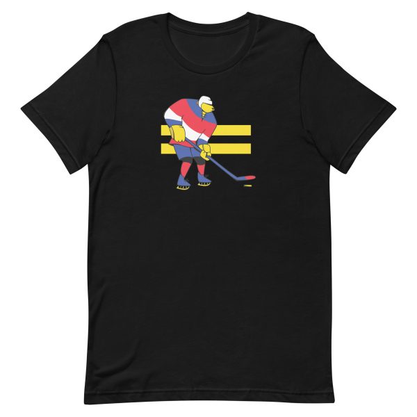 unisex-staple-t-shirt-black-front-6a1969d92c911.jpg Ice Hockey Bear T-Shirt