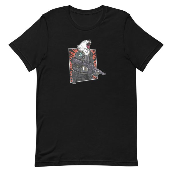 unisex-staple-t-shirt-black-front-6a196b4a85114.jpg Tactical Polar Bear T-Shirt