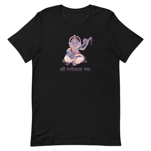 unisex-staple-t-shirt-black-front-6a19774f9c7bb.jpg Ganesha T-Shirt