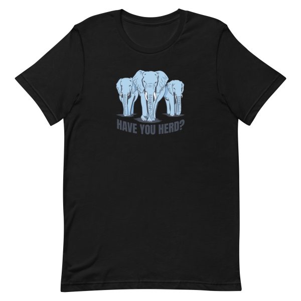 unisex-staple-t-shirt-black-front-6a197c831e275.jpg Have You Herd T-Shirt
