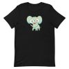 unisex-staple-t-shirt-black-front-6a1981df6056f.jpg Smart Elephant T-Shirt
