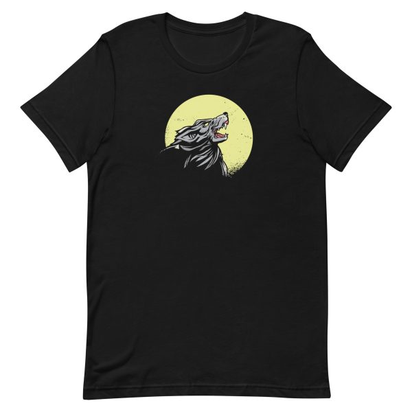 unisex-staple-t-shirt-black-front-6a19887273625.jpg Howling Wolf T-Shirt