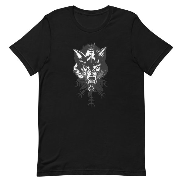 unisex-staple-t-shirt-black-front-6a198af63e64f.jpg Wolf Head T-Shirt