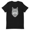 unisex-staple-t-shirt-black-front-6a198b4497686.jpg Wolf Dad T-Shirt