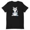 unisex-staple-t-shirt-black-front-6a198df1b214b.jpg Cute Wolf T-Shirt