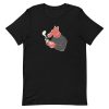 unisex-staple-t-shirt-black-front-6a198e968e289.jpg Smoking Wolf T-Shirt