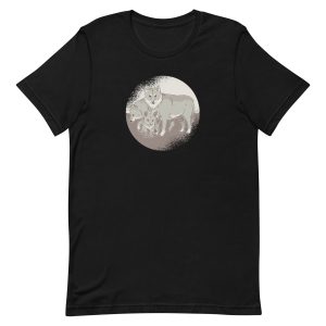 unisex-staple-t-shirt-black-front-6a1a9cb166220.jpg Wolf Family T-Shirt