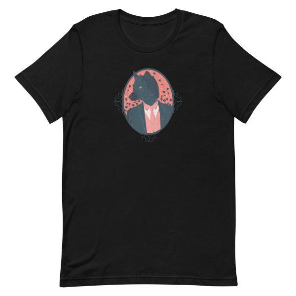 unisex-staple-t-shirt-black-front-6a1acaf574237.jpg Stylish Werewolf T-Shirt