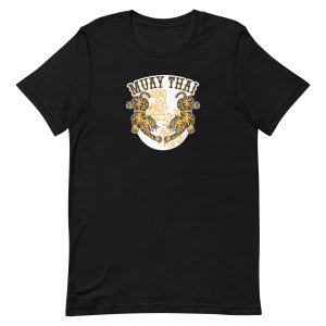 unisex-staple-t-shirt-black-front-6a1acc2c63e32.jpg Muay Thai Tigers T-Shirt