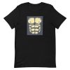 unisex-staple-t-shirt-black-front-6a1ad3b487b7f.jpg Gorilla Chest T-Shirt