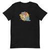 unisex-staple-t-shirt-black-front-6a1ad90506032.jpg Angry Gorilla Baseball T-Shirt