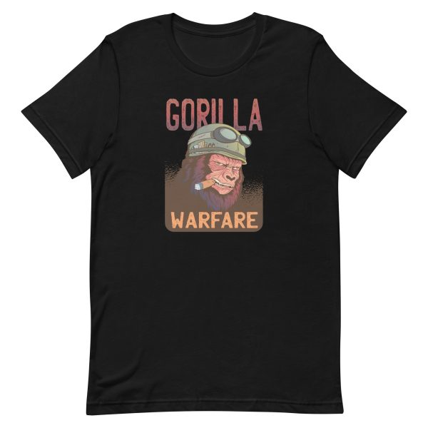 unisex-staple-t-shirt-black-front-6a1adafae9d8f.jpg Gorilla Warfare T-Shirt