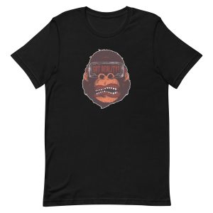unisex-staple-t-shirt-black-front-6a1adc4cc4ea6.jpg Gorilla Reality T-Shirt