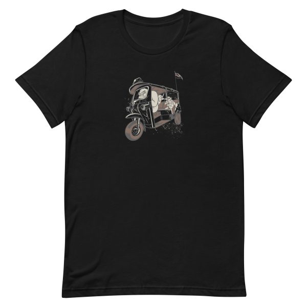 unisex-staple-t-shirt-black-front-6a1aede46b0e2.jpg Gorilla Taxi T-Shirt