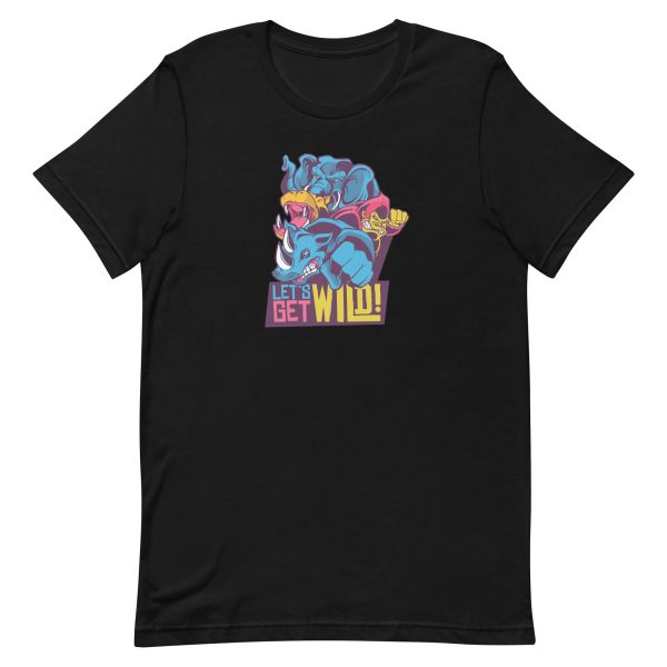 unisex-staple-t-shirt-black-front-6a1af07da4dca.jpg Wild Animals T-Shirt
