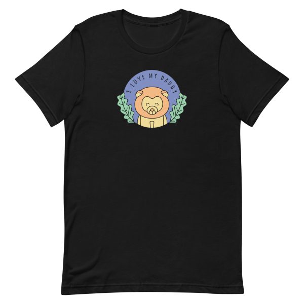 unisex-staple-t-shirt-black-front-6a1af2aa4b57f.jpg I Love My Daddy T-Shirt