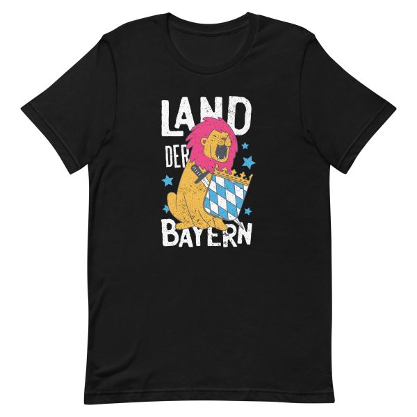 unisex-staple-t-shirt-black-front-6a1af6229dfe3.jpg Bayern German T-Shirt