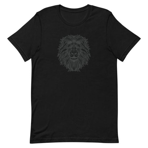 unisex-staple-t-shirt-black-front-6a1afe541ed2e.jpg Mandala Lion T-Shirt