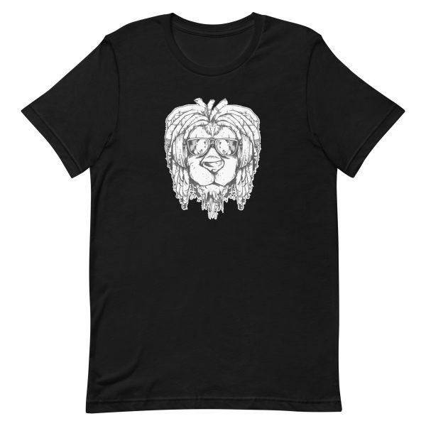 unisex-staple-t-shirt-black-front-6a1bb92735b83.jpg Rasta Lion T-Shirt