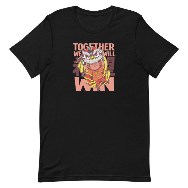 unisex-staple-t-shirt-black-front-6a1bbc342a61a.jpg Chinese Lion T-Shirt
