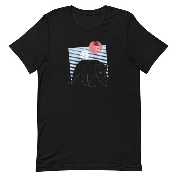unisex-staple-t-shirt-black-front-6a1bc63072a10.jpg Polar Bear T-Shirt