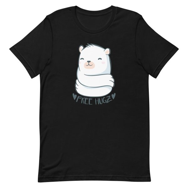 unisex-staple-t-shirt-black-front-6a1be0326086c.jpg Bear Hug T-Shirt