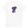 unisex-staple-t-shirt-white-front-6a15945e1c9c7.jpg Cool Shady Dog T-Shirt
