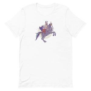 unisex-staple-t-shirt-white-front-6a15abe3d6910.jpg Cute Animals T-Shirt