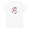 unisex-staple-t-shirt-white-front-6a15afe4bfcd8.jpg Talk To My Dog T-Shirt