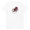 unisex-staple-t-shirt-white-front-6a165ca9cfbc9.jpg Football Dog T-Shirt