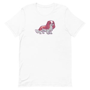 unisex-staple-t-shirt-white-front-6a165ecd153c7.jpg Cute Dog Ragnar T-Shirt