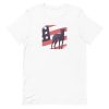 unisex-staple-t-shirt-white-front-6a168ae6c2479.jpg Dog American Flag T-Shirt