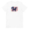 unisex-staple-t-shirt-white-front-6a168dd63dc35.jpg American Dog T-Shirt
