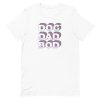 unisex-staple-t-shirt-white-front-6a168e386be36.jpg Dog Dad Bod T-Shirt