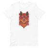 unisex-staple-t-shirt-white-front-6a168ee5902e1.jpg German Shepherd Glasses T-Shirt