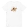 unisex-staple-t-shirt-white-front-6a168f7d2273a.jpg Pug Steampunk T-Shirt