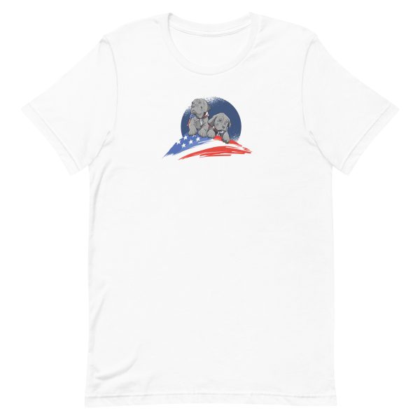 unisex-staple-t-shirt-white-front-6a16902942027.jpg American Dogs T-Shirt