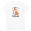 unisex-staple-t-shirt-white-front-6a16c4ef89ba3.jpg Sleepy Corgi T-Shirt