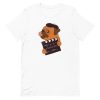 unisex-staple-t-shirt-white-front-6a16c80917d35.jpg Director Pug T-Shirt