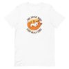 unisex-staple-t-shirt-white-front-6a16c9cee2efa.jpg Sleep With Corgi T-Shirt