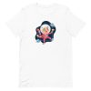 unisex-staple-t-shirt-white-front-6a16d79f91436.jpg Space Cat T-Shirt