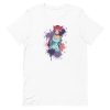 unisex-staple-t-shirt-white-front-6a16d97ab1a85.jpg Neko Girl Colourful T-Shirt