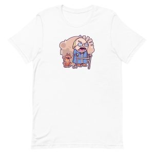 unisex-staple-t-shirt-white-front-6a16dd2351f89.jpg Grumpy Grandpa T-Shirt