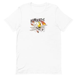 unisex-staple-t-shirt-white-front-6a16e4aaba332.jpg Kamikatze T-Shirt