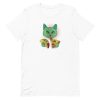 unisex-staple-t-shirt-white-front-6a16e7085d268.jpg Cosmic Cat T-Shirt