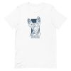 unisex-staple-t-shirt-white-front-6a16faed93482.jpg Sphynx Cat Tattoo T-Shirt
